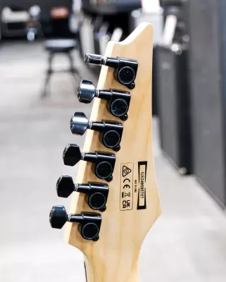 Store Special Product - Ibanez - GRGR131EX GIO RG Electric Guitar - Black Flat